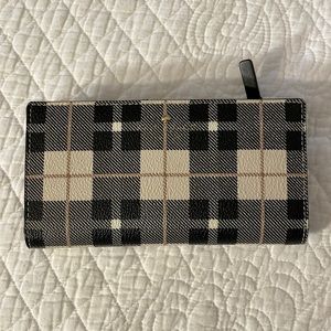 Plaid Kate Spade Wallet